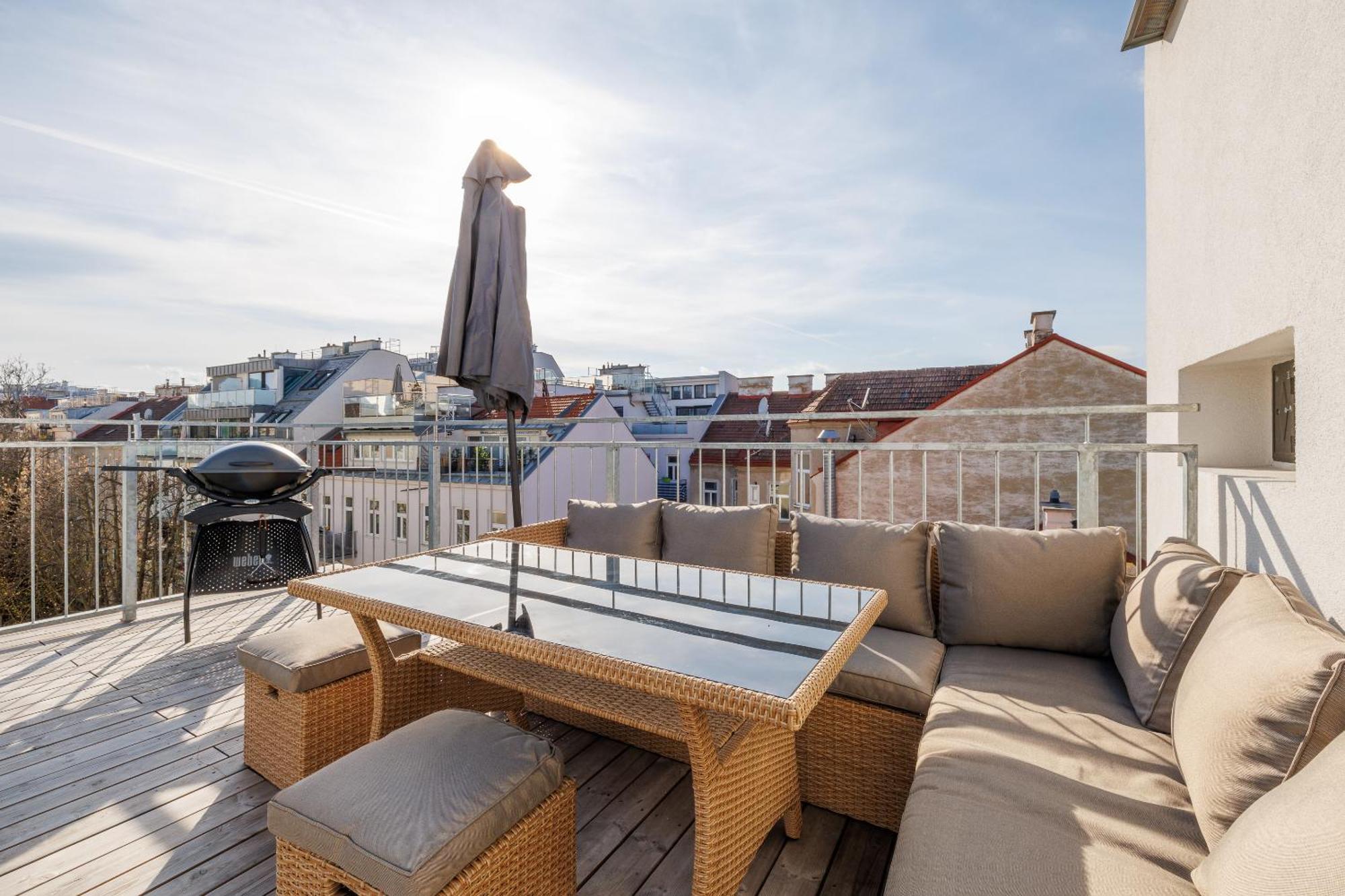 Symphony Apartments 38 - Modern Loft With Terrace And Grill In Central Location Βιέννη Εξωτερικό φωτογραφία