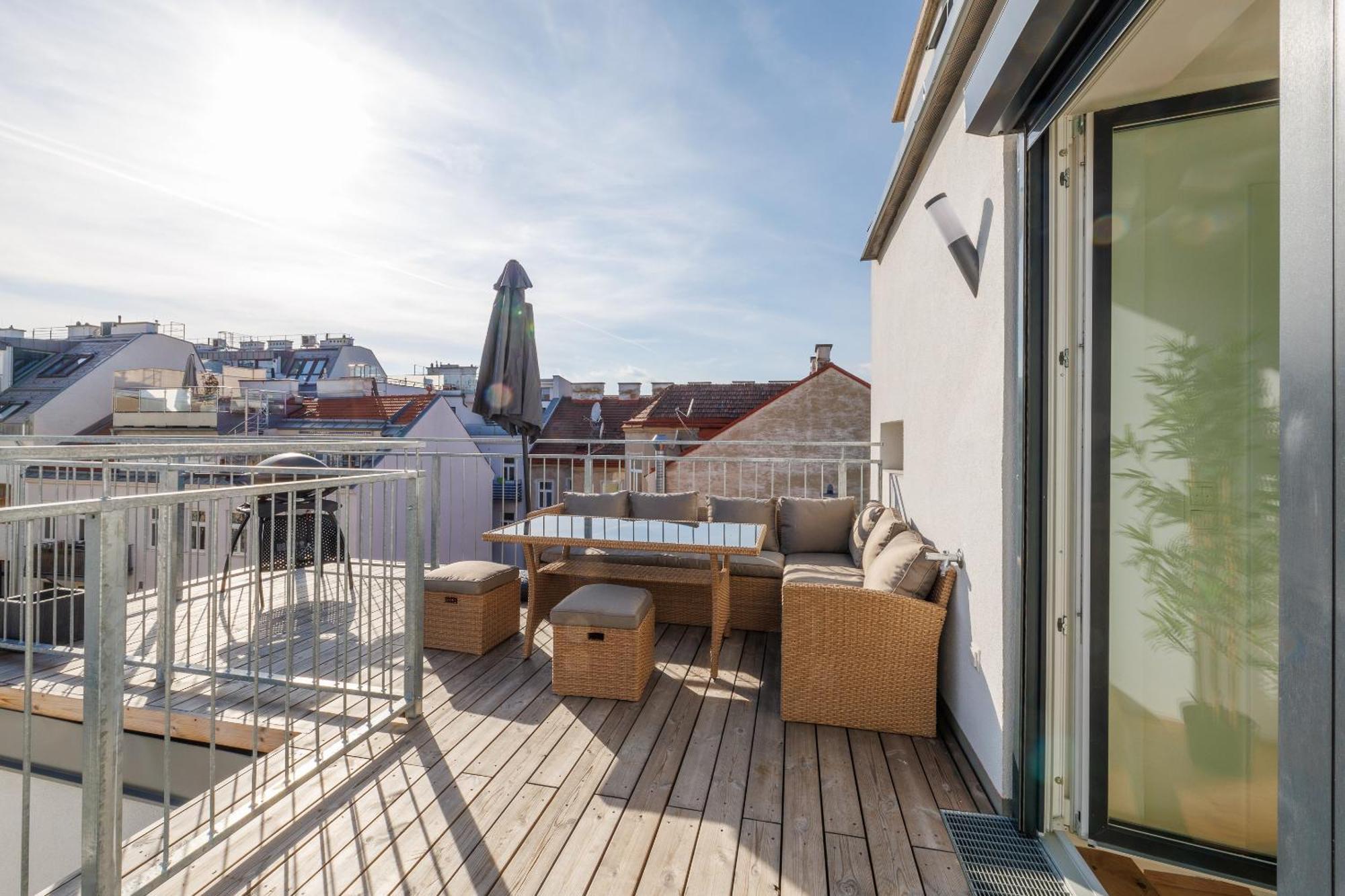 Symphony Apartments 38 - Modern Loft With Terrace And Grill In Central Location Βιέννη Εξωτερικό φωτογραφία